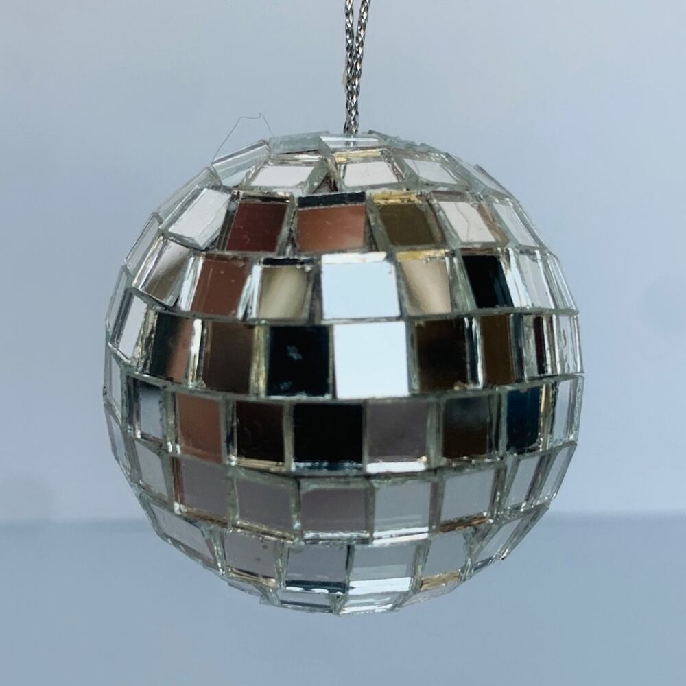 Vintage Disco Ball Christmas Tree Ornament